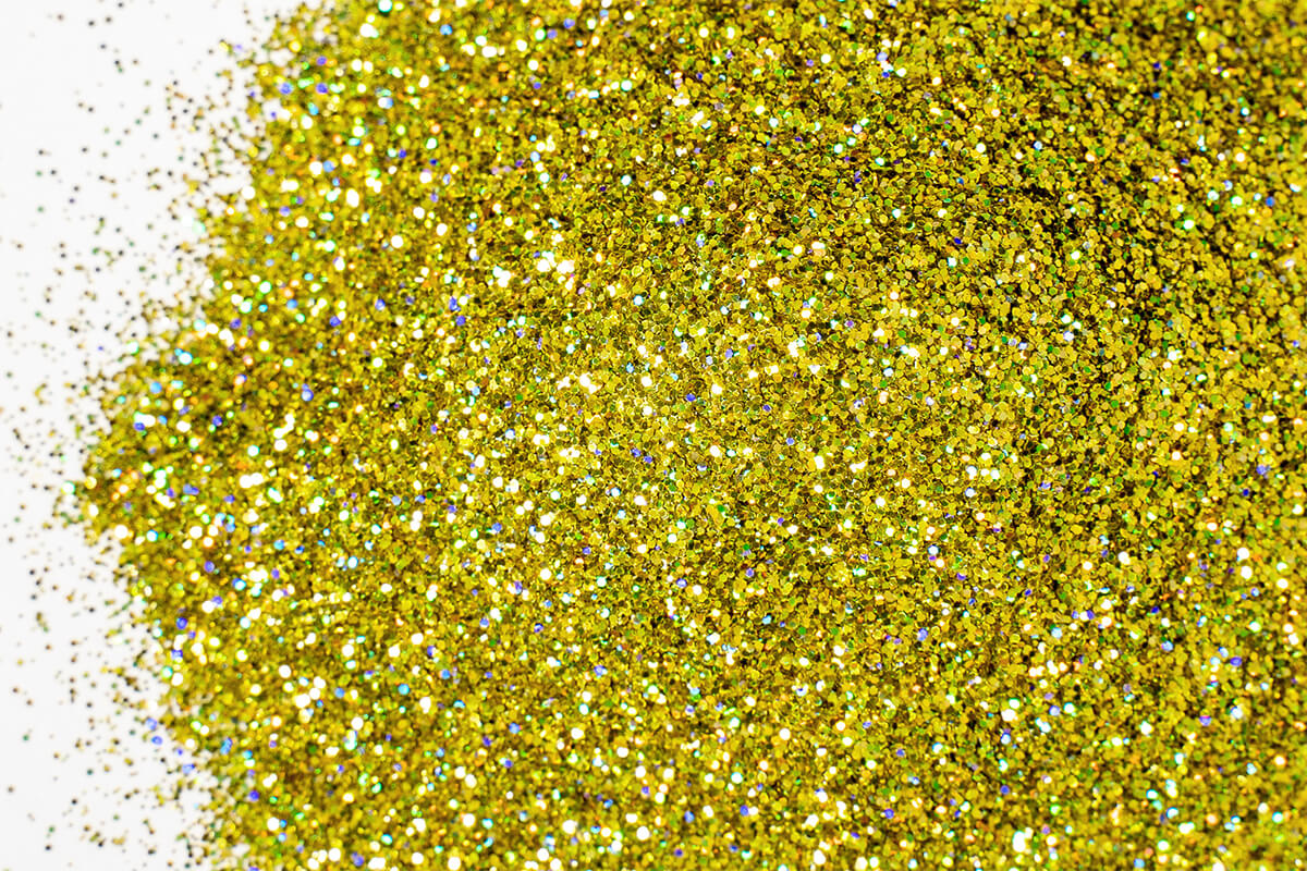 Գլիտերային փայլեր «ՈՍԿՅԱ ՄԻՔՍ» (GOLDSTAR Glitter Flakes) - Image 2