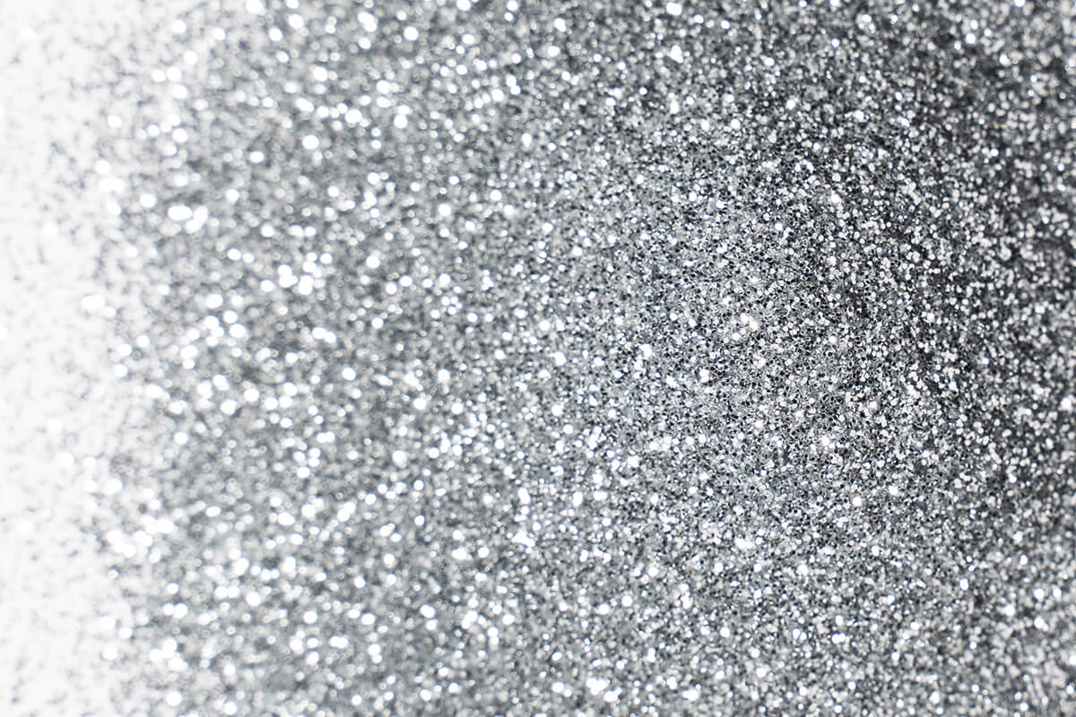 ԱՐԾԱԹԱԳՈՒՅՆ փոշի-փայլային գունանյութ (SILVER GLITTER POWDER) - Image 2