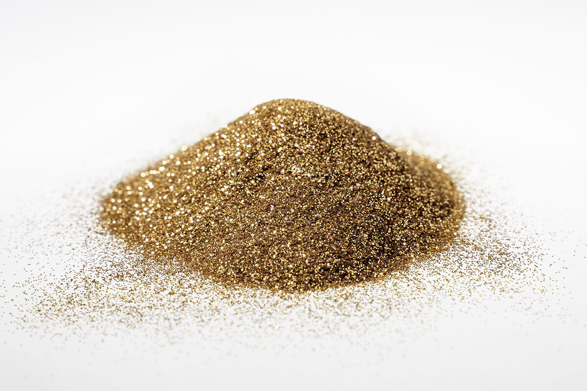 ԲՐՈՆԶԱԳՈՒՅՆ փոշի-փայլային գունանյութ (BRONZE GLITTER POWDER)